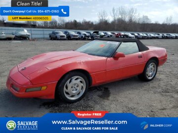 1996 Chevrolet Corvette Convertible
