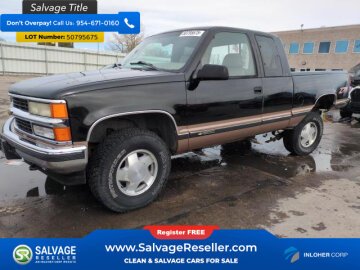 1996 Chevrolet Silverado 1500 4x4 Extended Cab