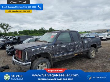 1996 Chevrolet Silverado 1500 4x4 Extended Cab
