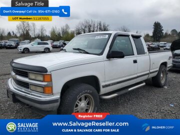 1996 Chevrolet Silverado 1500 4x4 Extended Cab