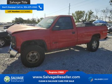 1996 Chevrolet Silverado 1500 4x4 Regular Cab