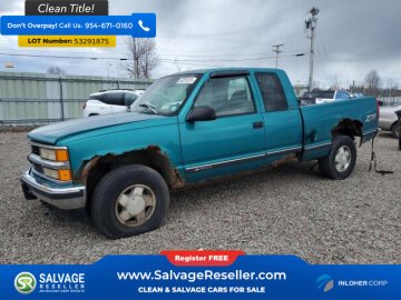 1996 Chevrolet Silverado 1500 4x4 Extended Cab