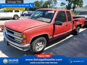 1996 Chevrolet Silverado 1500 2WD Extended Cab