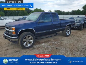 1996 Chevrolet Silverado 1500 4x4 Extended Cab