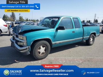1996 Chevrolet Silverado 1500 2WD Extended Cab