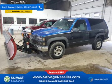 1996 Chevrolet Tahoe 4WD 2-Door