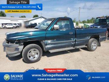 1996 Dodge Ram 1500 Truck 2WD Regular Cab