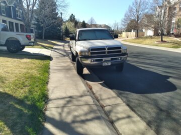 1996 Dodge Ram 2500 Truck 4x4 Regular Cab