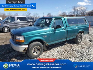 New 1996 Ford F150 2WD Regular Cab