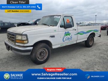New 1996 Ford F250