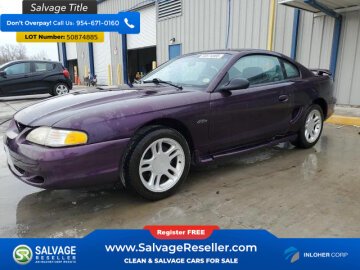 New 1996 Ford Mustang GT Coupe