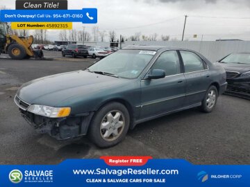 New 1996 Honda Accord EX V6 Sedan