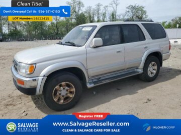 New 1996 Toyota 4Runner 4WD Limited