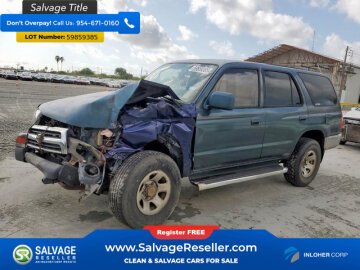 1996 Toyota 4Runner 2WD SR5