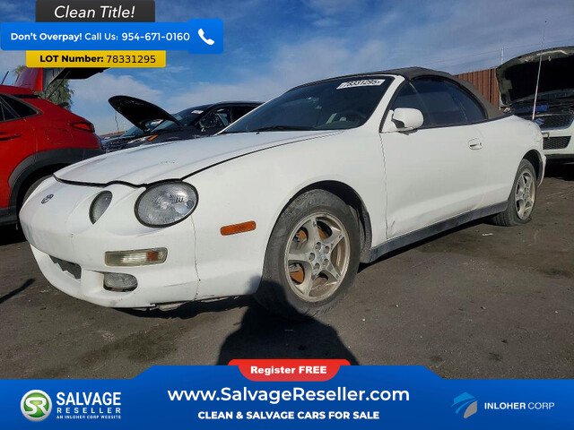1996 Toyota Celica Convertible
