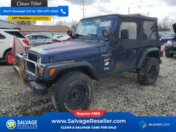 New 1997 Jeep Wrangler 4WD Sport