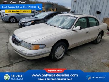 New 1997 Lincoln Continental