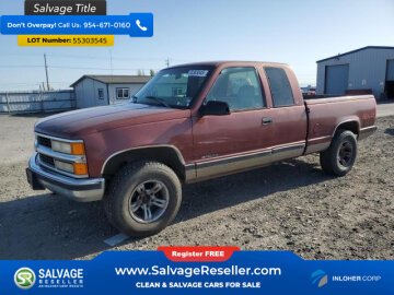 1998 Chevrolet Silverado 1500 4x4 Extended Cab