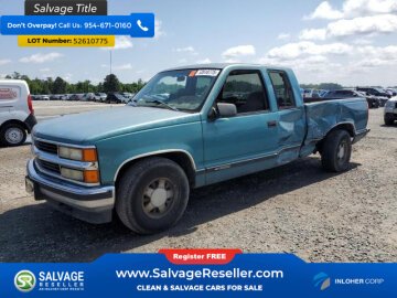 1998 Chevrolet Silverado 1500 2WD Extended Cab