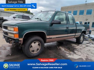 1998 Chevrolet Silverado 1500 4x4 Extended Cab