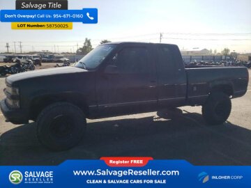 1998 Chevrolet Silverado 1500 4x4 Extended Cab