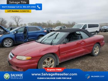 1998 Chrysler Sebring JXI Convertible