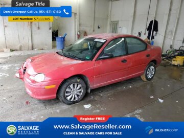 1998 Dodge Neon Highline Sedan