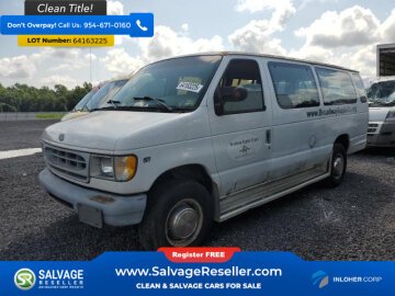 1998 Ford E-350 and Econoline 350 Club Wagon Extended Super Duty