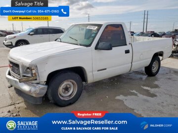 New 1998 GMC Sierra 1500 2WD Regular Cab