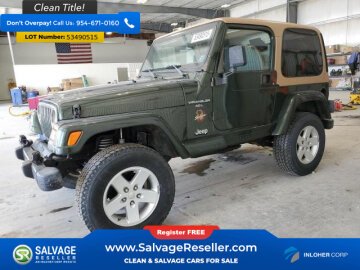 New 1998 Jeep Wrangler 4WD Sahara