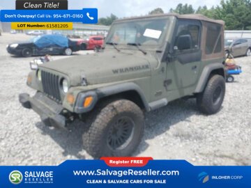 1998 Jeep Wrangler 4WD SE