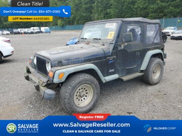 1998 Jeep Wrangler 4WD Sport