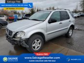 New 1998 Mercedes-Benz ML 320