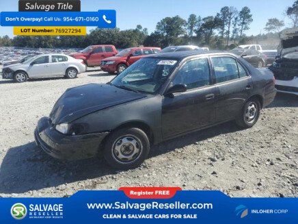 Photo 1 for New 1998 Toyota Corolla Sedan