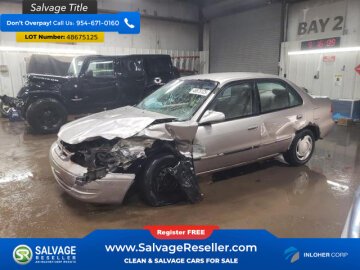 New 1998 Toyota Corolla