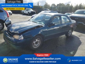 New 1998 Toyota Corolla Sedan