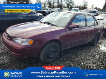 New 1998 Toyota Corolla