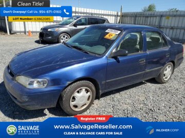 1998 Toyota Corolla Sedan