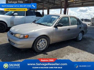 1998 Toyota Corolla Sedan