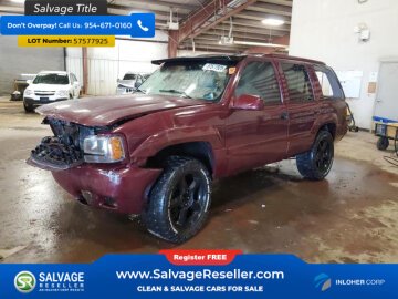 1999 Cadillac Escalade 4WD