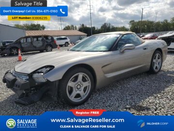 1999 Chevrolet Corvette Convertible