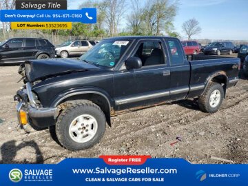 1999 Chevrolet S10 Pickup 4x4 Extended Cab
