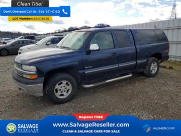 1999 Chevrolet Silverado 1500 4x4 Extended Cab