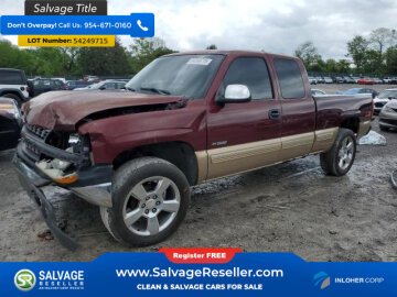 1999 Chevrolet Silverado 1500 4x4 Extended Cab