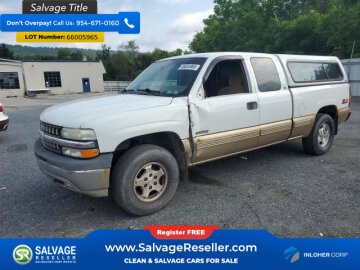 1999 Chevrolet Silverado 1500 4x4 Extended Cab