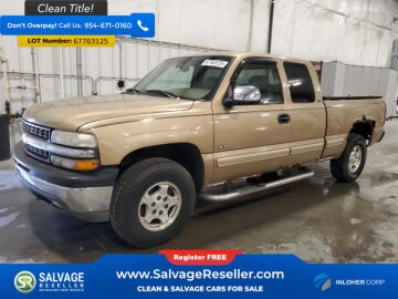 1999 Chevrolet Silverado 1500 4x4 Extended Cab