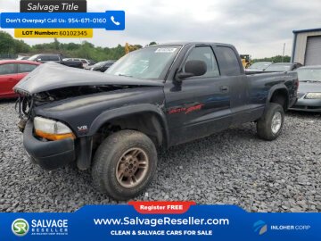 1999 Dodge Dakota 4x4 Club Cab