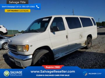New 1999 Ford E-350 and Econoline 350 Club Wagon Extended Super Duty