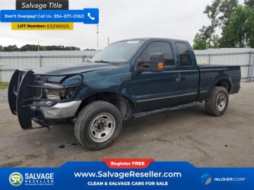 1999 Ford F250 2WD SuperCab Super Duty