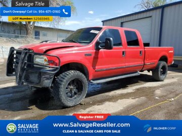 1999 Ford F350 4x4 Crew Cab Super Duty